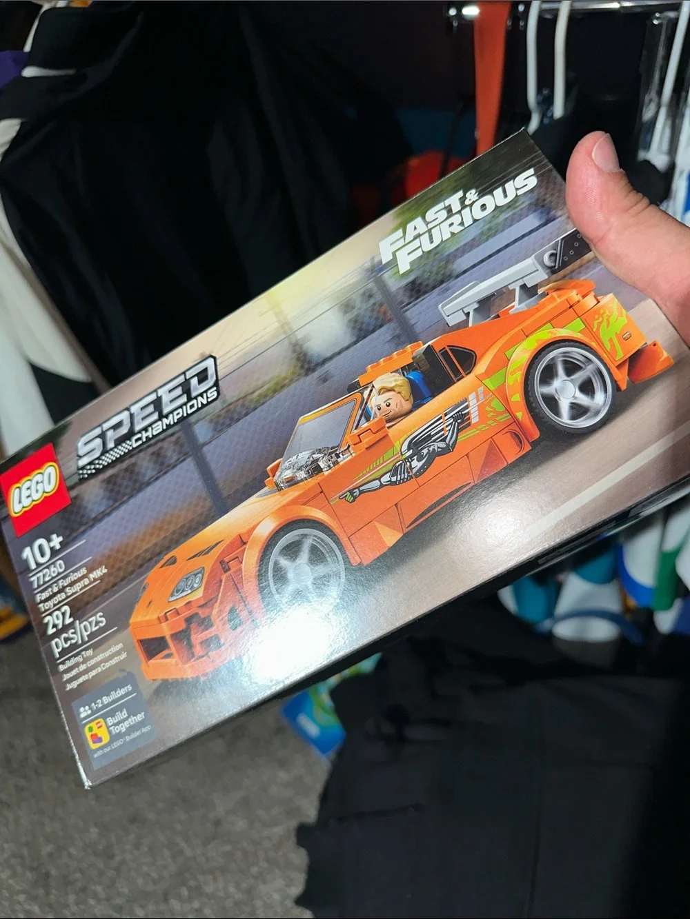 Lego Speed Champions Paul walker supra